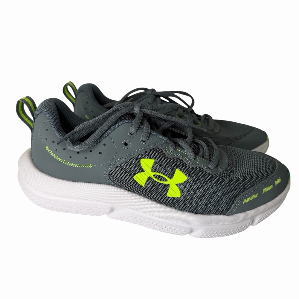 Under Armour BGS Assert 10 Running Sneaker Athletic 3026182-102 Youth‎ Sz 6Y NEW